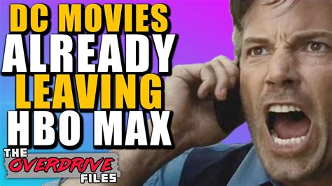 Read on for a complete list of movies that will disappear from the premium outlet this month. DC MOVIES ALREADY LEAVING HBO MAX... WTF?! - YouTube