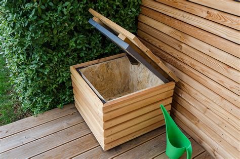 Wasserdichte gartentruhe auflagenbox holz in tischlerqualität. Gartentruhe - Referenzen NATURliving® | NATURliving®