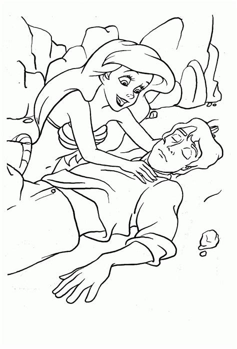 Disney animation disney disney love disney ariel mermaid disney and more disney and dreamworks prince eric disney princess ariel. Coloring Pages Ariel And Eric - Coloring Home