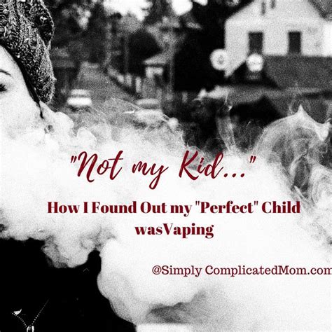 Why not test them for it? Signs Your Child is Vaping | Vape, Children, Parenting teens