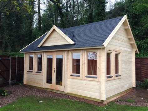 They didn't have any previous building experience, so studied books. Cabin Living: Shifnall installation of the Marlborough log ...