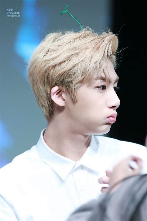 If my eyes have binocular power so this is the view i got to witness?? Here Are 10 Of MONSTA X Hyungwon's Cutest Hairstyles That ...