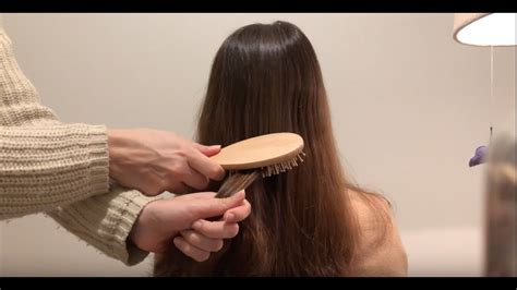 So today we will discuss about this hair myth. ASMR Hair Brushing play Sleepy Relaxing Sounds (Scalp ...