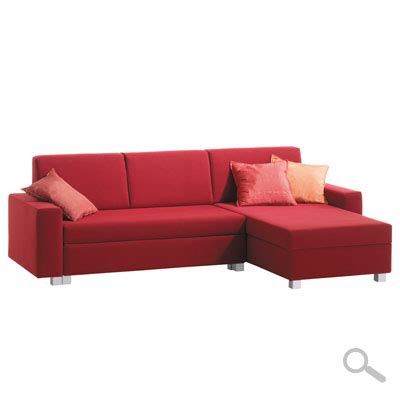 Bulky and lush sofa in leather. Minnie - Schlafsofa von Franz Fertig bei Sofas in Motion