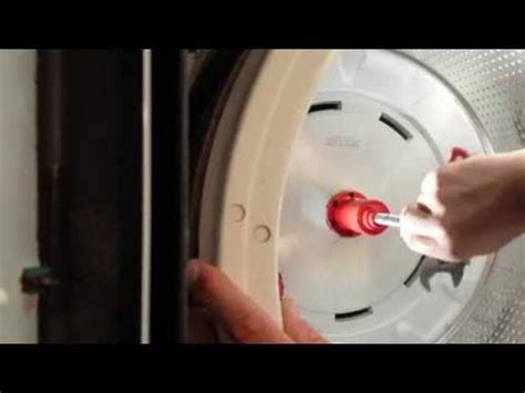 Then remove the tub's fixtures using a screwdriver. Removing Cabrio washer tub new tool 757-255-4444 - YouTube ...