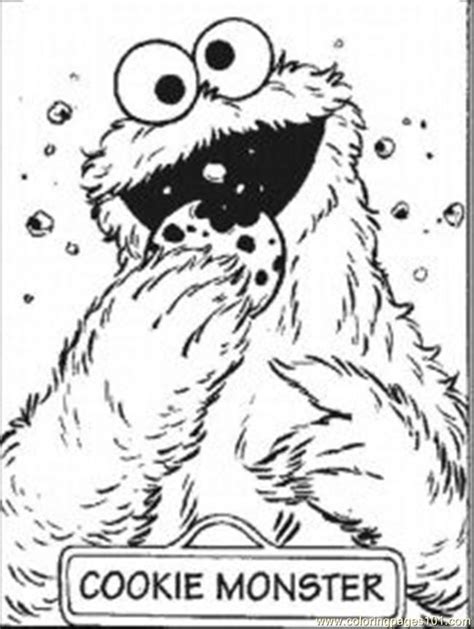 Maybe you would like to learn more about one of these? Coloring Pages Of Cookie Monster - Coloring Home