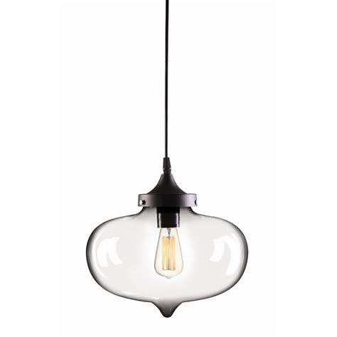 Make a statement with the crompton monte pendant. Brilliant 27cm 240V 42W Clear Laurent Pendant Light ...