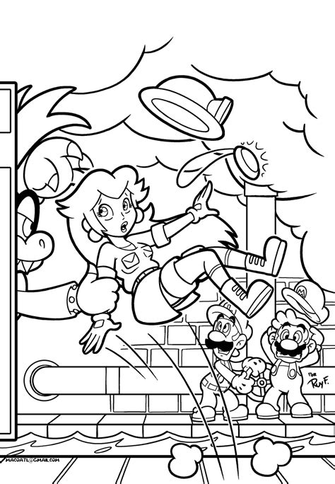 We bring you this movie in multiple definitions. SMB the movie coloring book REMAKE 09 by FlintofMother3 on ...