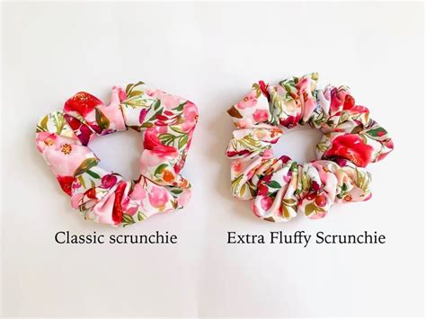 Learn different ways to make scrunchies with different fabrics like velvet, net, lace etc. Scrunchie Sewing Pattern PDF, Ponytail Scarf pattern ...