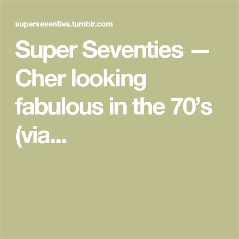 Sports ashley sky is using the twitter machine properly (24 photos) by: Super Seventies — Cher looking fabulous in the 70's (via ...
