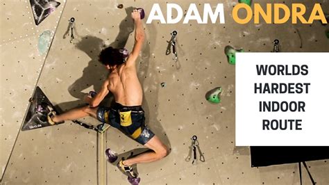 Get to know climber adam ondra. Adam Ondra on The Black Diamond Project - Worlds Hardest ...