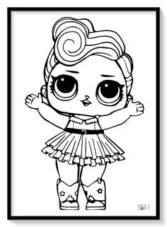 El público infantil puede estar contento con esta sección. muñecas LOL para colorear online 💥💥 dibujar y pintar muñecas lol, imprimir imagen 💥💥 | Muñecas ...
