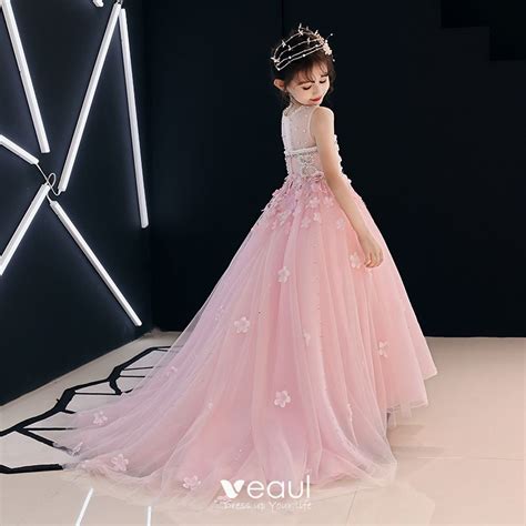 Lace vbridal is the ultimate resource for wedding dresses and wedding fashion. Chic / Beautiful Candy Pink See-through Flower Girl ...