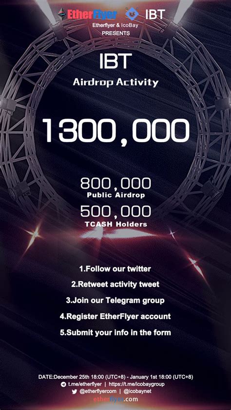 A truly solid decentralized crypto exchange, leveraging the power of ethereum, and empower users to exchange in a secure and. EtherFlyer on Twitter: "1,300,000 IBT Token Giveaway for ...