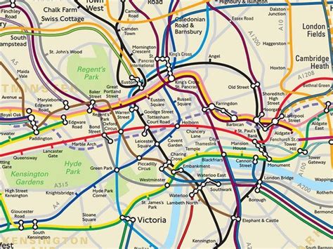 View the 2020 london underground tube map of london, your helpful underground route planner to organise a fantastic day trip in london. TfL made a geographically accurate Tube map, but didn't ...