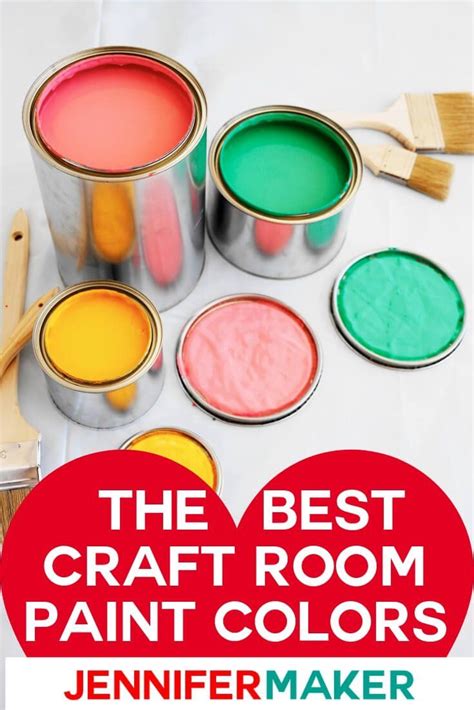 Give your eyes a break and opt for a better crafting experience with optimum lighting is important for any craft station, be it in the basement, garage, or outdoor shed. Craft Room Paint Colors & Ideas | Small craft rooms, Room ...