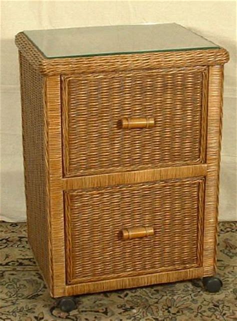 We put the drawer pulls on the inside of the drawers so they do not get damaged in shipping. Wicker File Cabinet | Wicker Bedroom Furniture | Pinterest ...