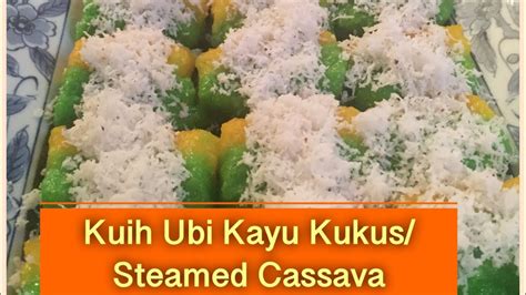 A brief description of the manga kaiju no. Kuih Ubi Kayu/Singkong Kukus Di Blender/Steamed Cassava ...