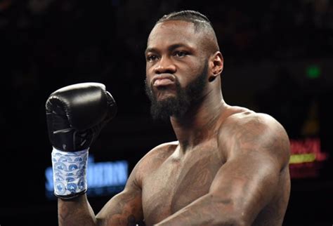 The war has just begun. I want a body on my record, says Deontay Wilder - Punch ...