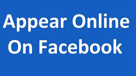 Jun 23, 2021 · to turn off active status and appear offline on facebook: How To Appear Online On Facebook: Turn on active status ...