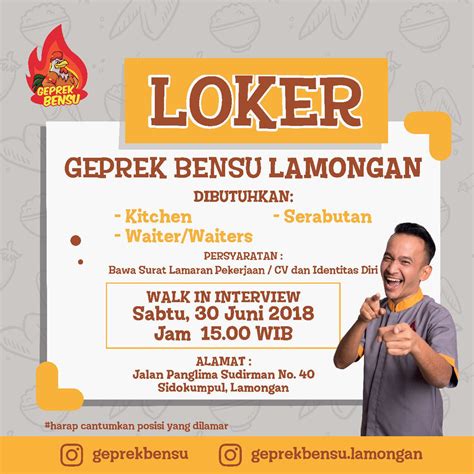 Gebrek bensu vs i am geprek bensu. Geprek Bensu Lamongan Tutup / Geprek Bensu Gubeng Surabaya Lengkap Menu Terbaru Jam Buka No ...