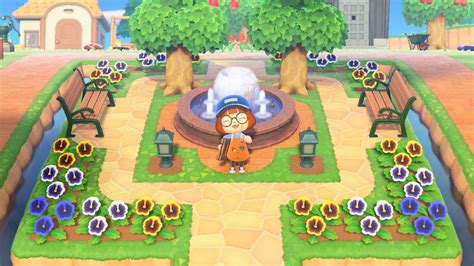 New horizons provides players of all ages release from the stresses of modern life. I made this cute little park area for my villagers and ...