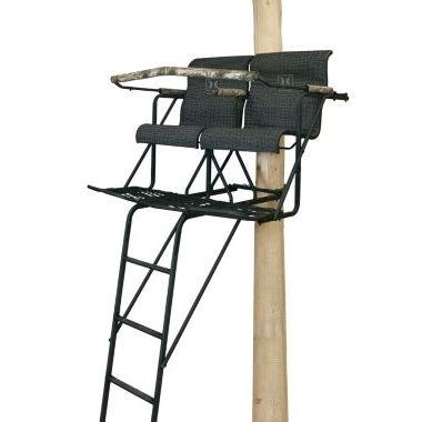 The big denali also shows off some forward thinking technology such Hawk® Big Denali™ 2.0-Man Ladder Stand - Firearmssuppliers