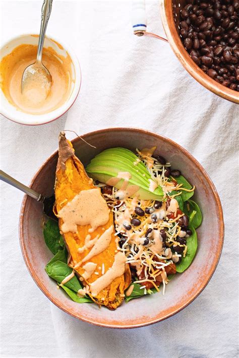 Get the recipe from delish. Sweet Potato Burrito Lunch Bowls — Cake Over Steak ...