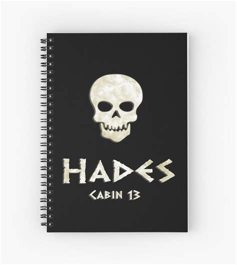 What is cabin 3 in percy jackson? 'Cabin 13- Hades' Spiral Notebook by zeecyanide | Percy ...