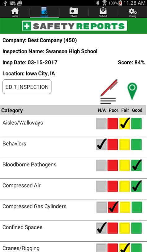 This is called a safety inspection, and after it is conducted, a safety inspection report will be made to summarize the full assessment. Safety Reports Inspection App - Android Apps on Google Play