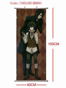 Black, Butler, Kuroshitsuji, Anime, Poster, Banner, 40cm, X, 100cm