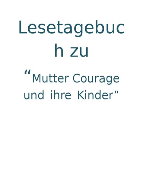 Maybe you would like to learn more about one of these? Lesetagebuch Zu