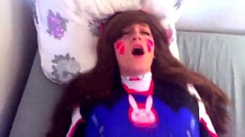 Girl Cosplay D.Va from Overwatch and Sucks Dick till Facial porn video by  Sweetie Fox