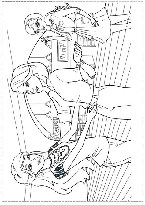 Offers a single source on barbie coloring pages related issues, topics and guide. Barbie Fashion Coloring page | Barbie coloring pages ...