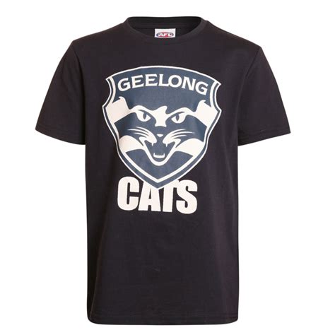 The geelong cats official app is your one stop shop for all your latest team news, videos, player profiles, scores and stats delivered live to your smartphone or tablet! Geelong Cats Toddlers Basic Logo T-Shirt