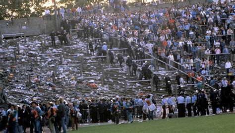 Die heysel katastrophe, die sich am 29. Supporters / Hooligans : Peur dans les stades ? - Moselle ...