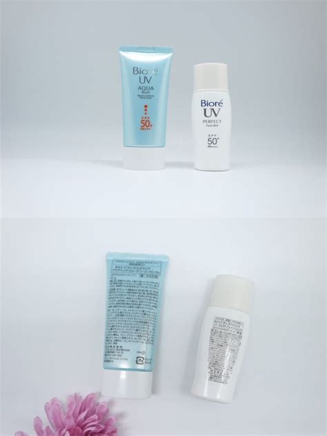 Skin is left feeling fresh and silky smooth. Biore UV Aqua Rich Vs Perfect Face Milk Sunscreen, Mana ...