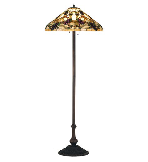 The classic look of a tiffany floor lamp can add proper lighting to a living room, family room, or bedroom while adding a decor accent that everyone will love. Grape Floor Lamp Tiffany Lamps For Sale Stained Glass Lighting