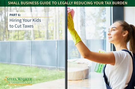 Check spelling or type a new query. Hiring Your Kids to Cut Taxes, Part 6: Small Business Guide to Reducing Your Tax Burden Legally ...