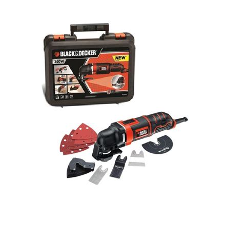 Aceasta a fost proiectata pentru a veni in ajutorul de dumneavoastra, alaturi de accesoriile ce o insotesc si valiza de depozitare/transport. Black & Decker MT300KA Multifunktionswerkzeug Werkzeug ...