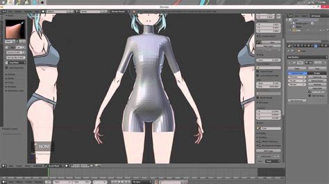 However, if you want to draw a manga character from scratch, you need to understand the proportions and structure of the body. Part 4/ 40 Anime Character 3D Modeling Tutorial II - Body Sculpting - YouTube
