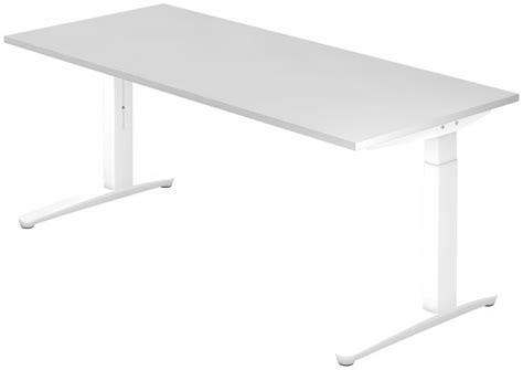 Ology schreibtisch 160 x 80 cm in verschiedenen. Schreibtisch SPIRIT Breite 180 cm x Tiefe 80 cm | C-Fuß ...