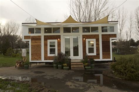 Hi alex (and tiny house newsletter subscribers), i thought you may appreciate the tiny sauna cabin we designed and. The Spa Tiny House with Transforming Bathroom/Sauna