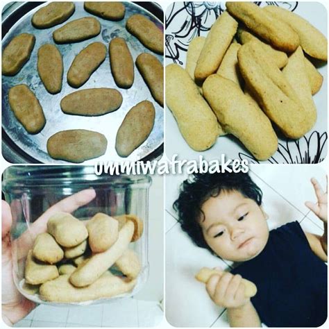 Kiat sukses mpasi (makanan pendamping air susu ibu). Resepi Biskut Bayi Cair Di Mulut. Boleh Campur Susu & Jadi ...