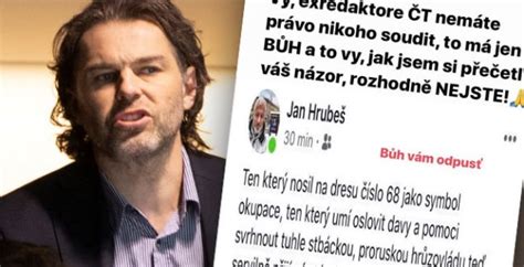 Chcete pracovat pro společnost česká televize nebo doporučit místo svým známým? Exredaktor České televize Jan Hrubeš hrubě urazil Jaromíra ...