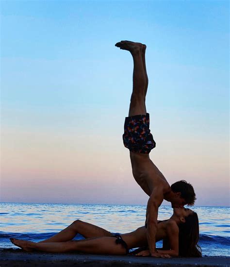 Practicing these partner yoga poses is a perfect way to strengthen your mind, body, and. Yoga Couple Partner Yoga Acro Yoga Couple Yoga | Couples yoga, Couples yoga poses, Partner yoga ...