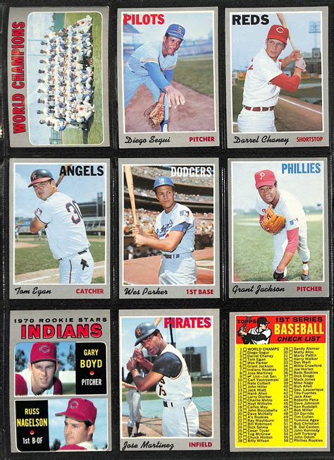 11, we're selecting the coolest baseball card from every year since topps' first set in 1951. Lot Detail - Mid-High Grade 1970 Baseball Card Set w. Some ...