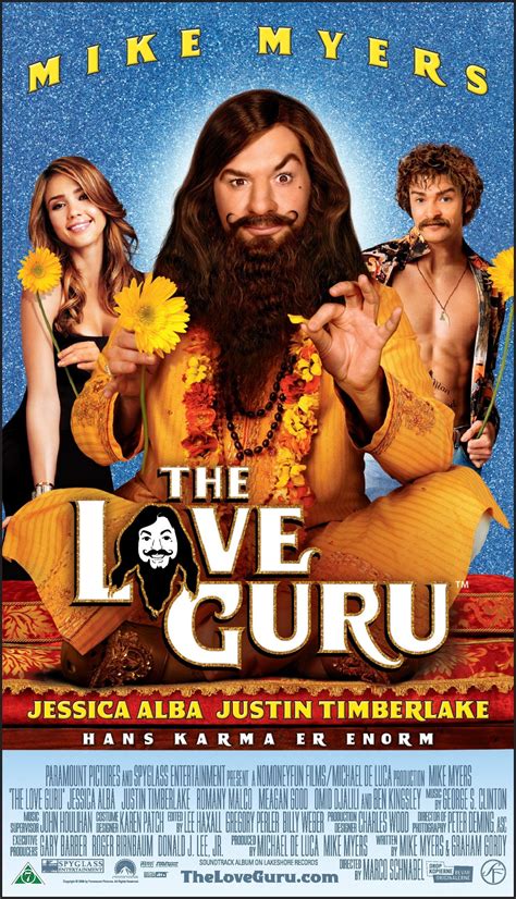 The love guru just feels lazy, filling time with jokes about celine dion, oprah winfrey, law and order: Love Guru, The (2008) poster - FreeMoviePosters.net