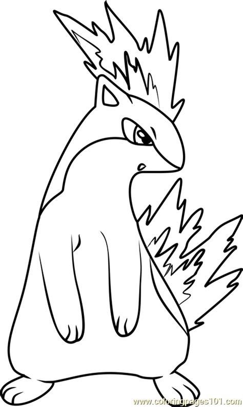 They will enthusiastically choose the monster they like, then color it with enthusiasm. Quilava Pokemon Coloring Page for Kids - Free Pokemon ...