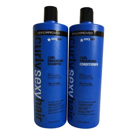 Choose one according to your hair condition and enjoy straight hair that looks smooth and frizz free. Curly Sexy Hair Curl Enhancing Shampoo & Conditioner Set ...